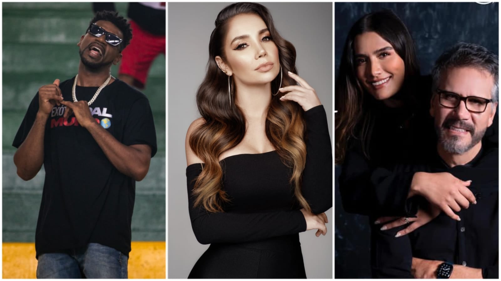 Tostao, Paola Jara, Jesús Adrián y Melissa Romero