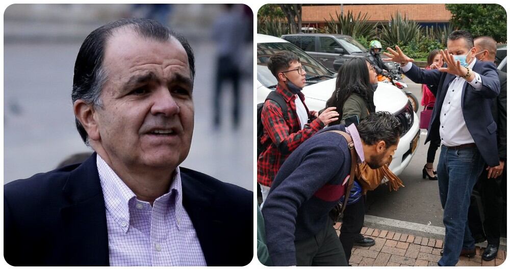 Óscar Iván Zuluaga denuncia que recibió insultos mientras concedía una entrevista.