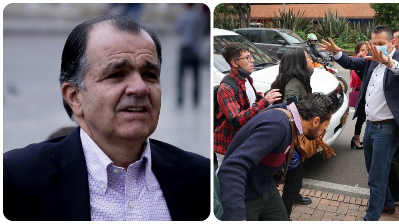 Óscar Iván Zuluaga denuncia que recibió insultos mientras concedía una entrevista.