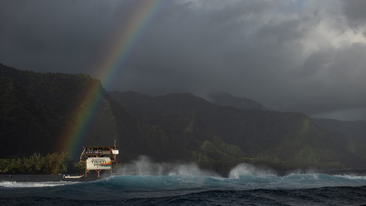 Isla de Tahití en la Polinesia Francesa.