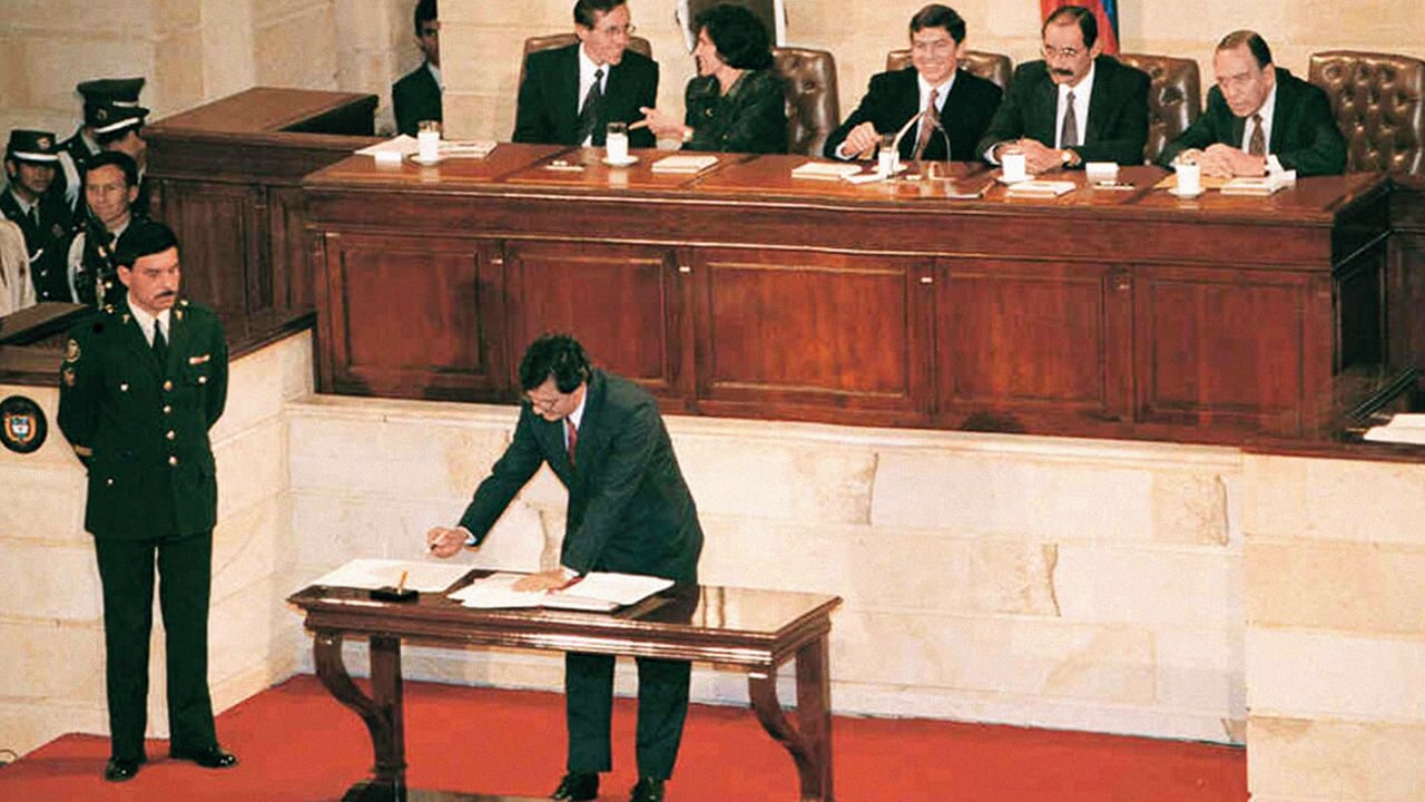 Así nació la Constitución de 1991.
