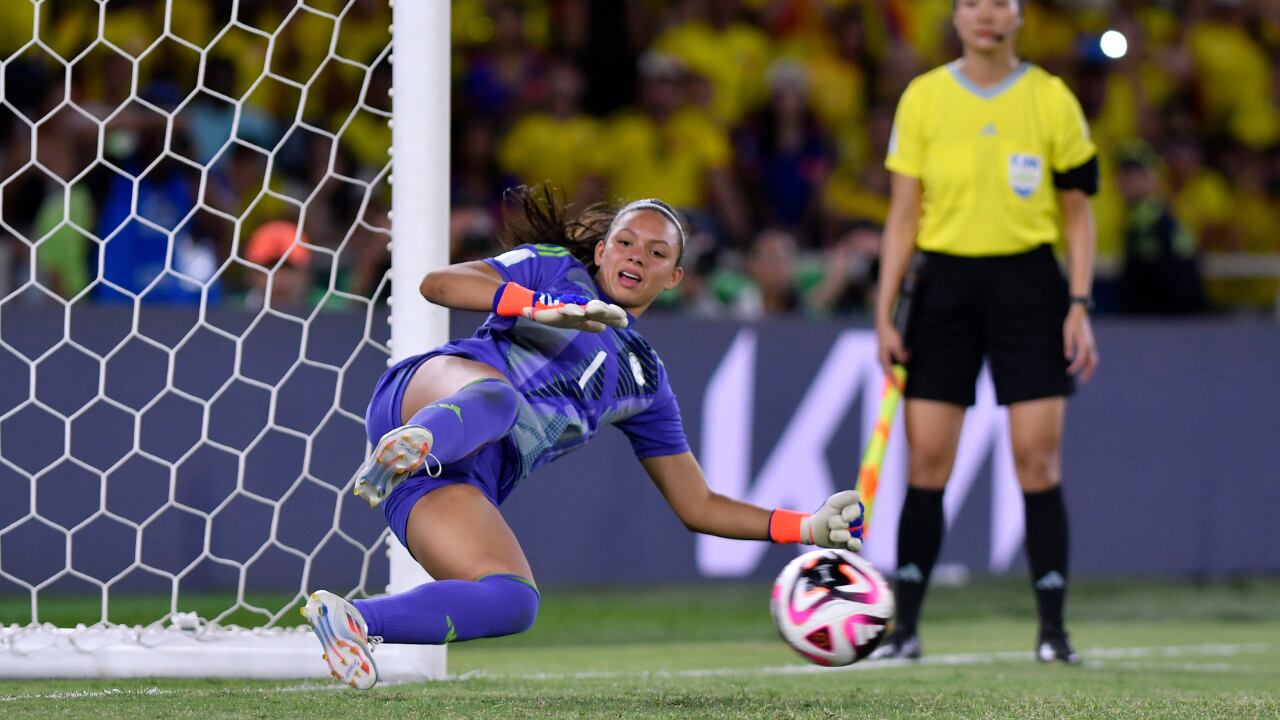 Luisa Agudelo, portera de Selección Colombia y Deportivo Cali
