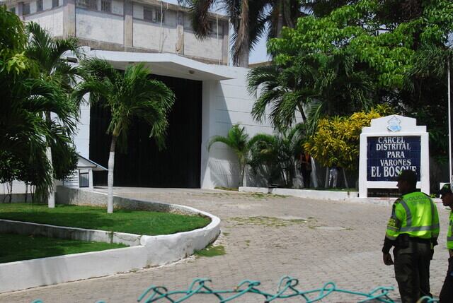 Cárcel Distrital de Varones El Bosque, en Barranquilla.