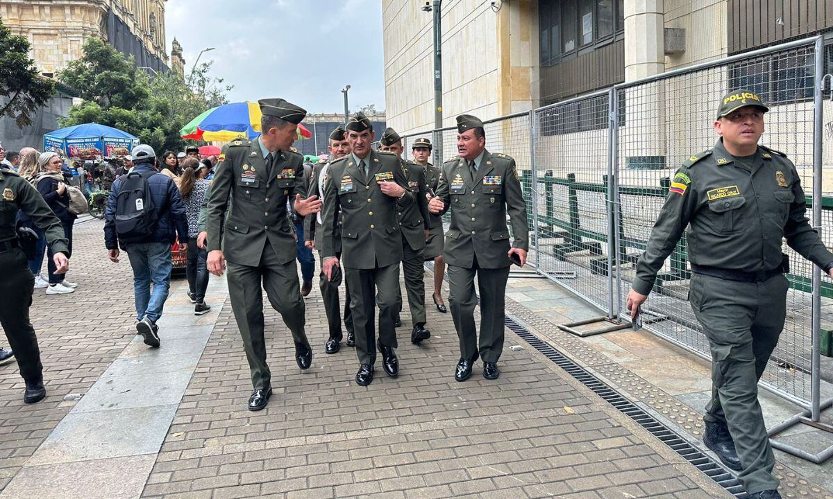 William Salamanca, Director General de la Policía Nacional.