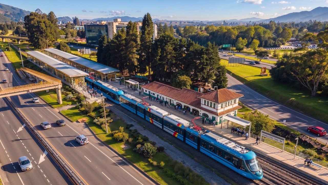 La inversión total estimada para la ejecución del Regiotram del Norte asciende a 17,3 billones de pesos.