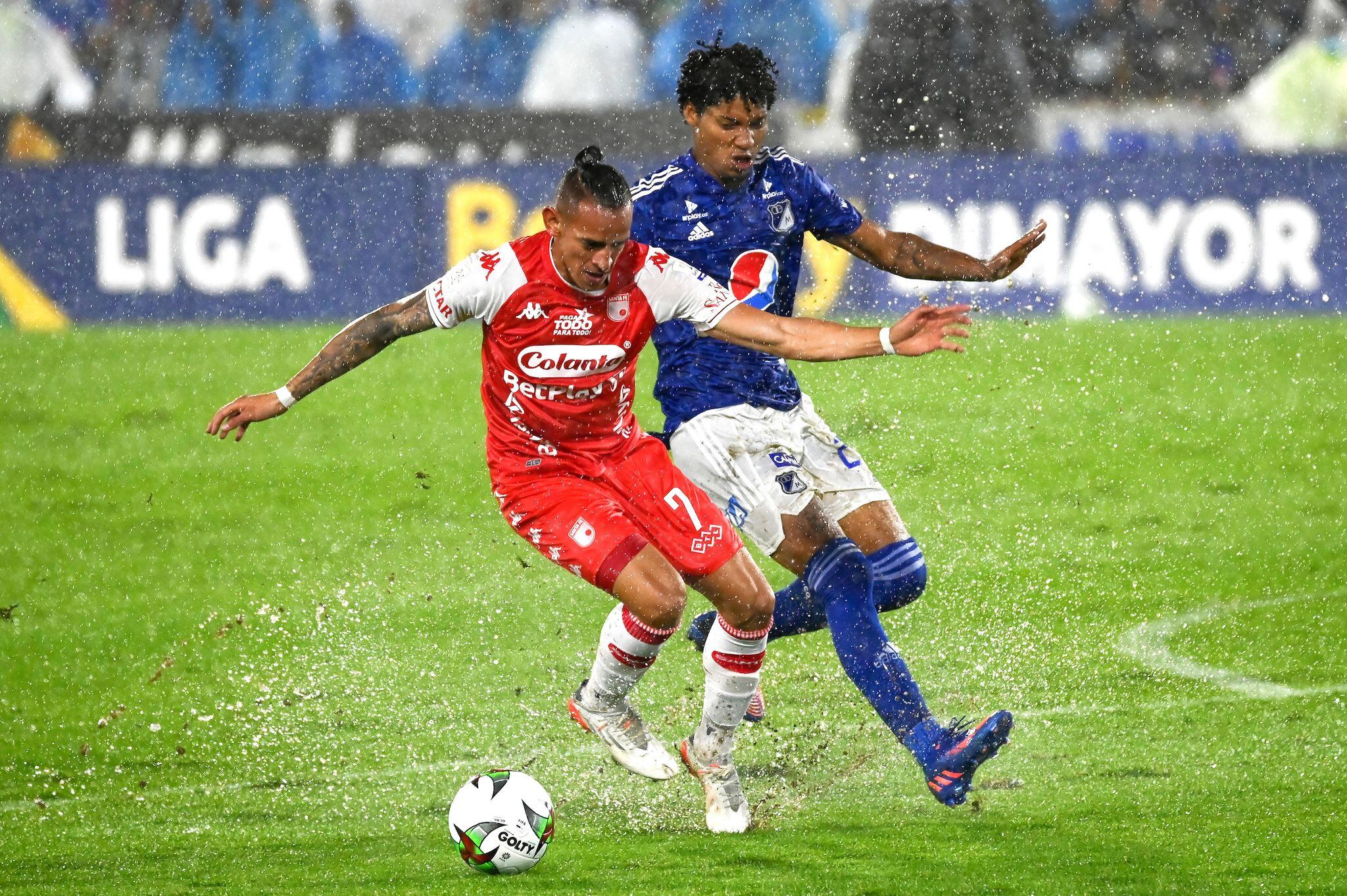 Neyder Moreno fue el autor del único tanto de Santa Fe.