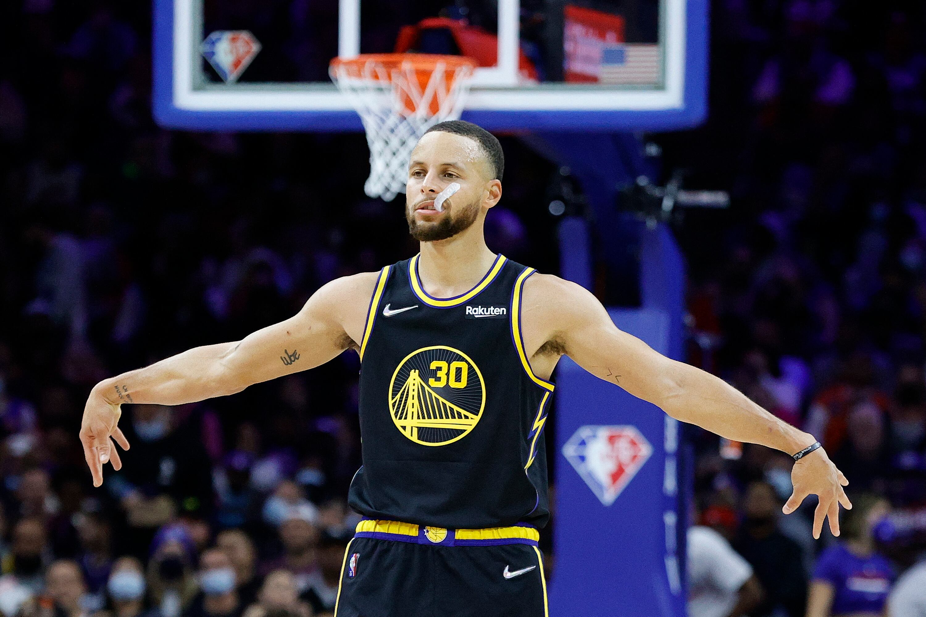 El estadounidense batió el récord de triples