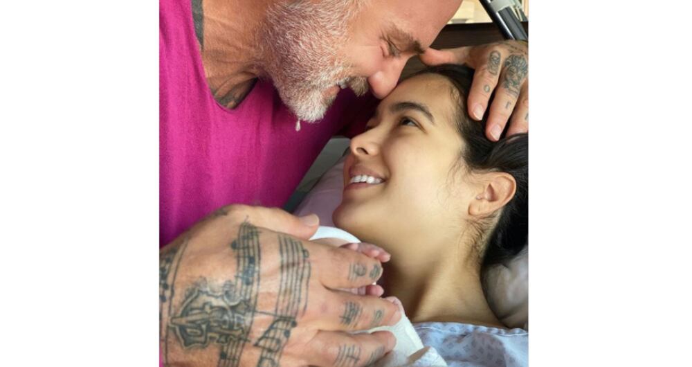 ¡Ya nació! esta es la primera hija de Gianluca Vacchi y Sharon Fonseca