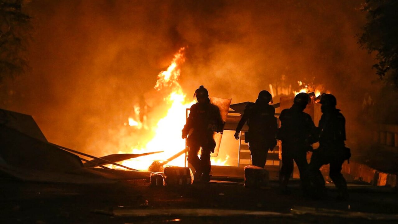 Protestas en Cali el 30 de abril. Foto de referencia.