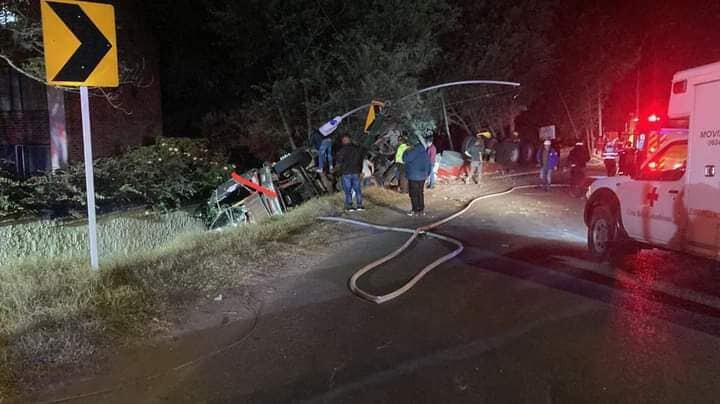Este hecho dejó un represamiento vehicular en el lugar del accidente.