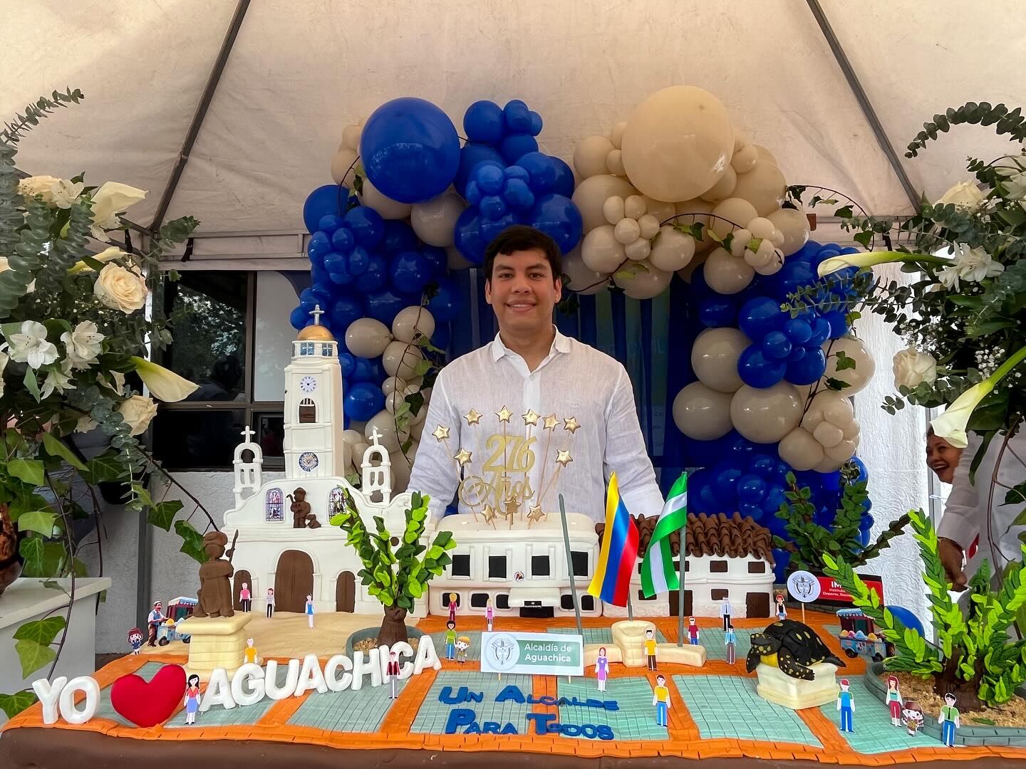 Víctor Roqueme Quiñonez, alcalde de Aguachica, Cesar