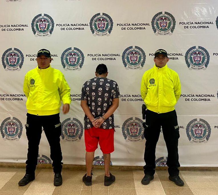 La captura se dio en el Valle del Cauca