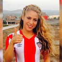 Shakira luciendo una camiseta del Junior de Barranquilla.