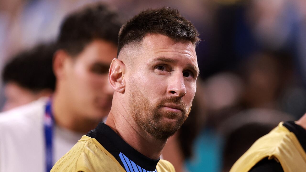 Messi no jugó el pasado sábado contra Perú