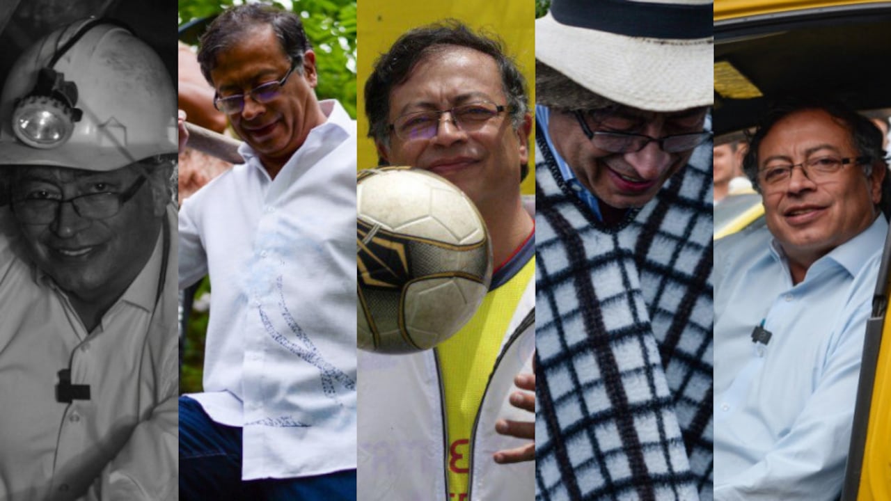 La metamorfosis de Gustavo Petro en su campaña de cara a la segunda vuelta.