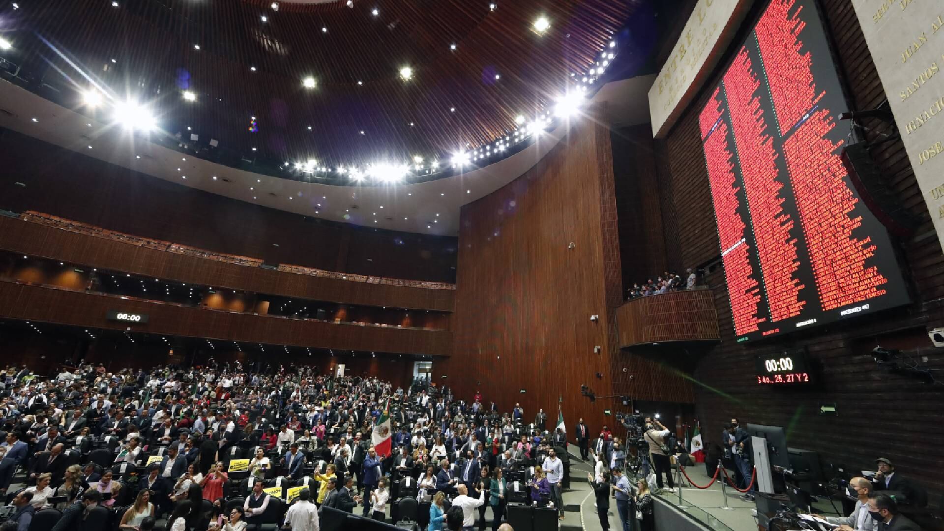 El proyecto de decreto se desechó con 275 votos a favor, 223 en contra y cero abstenciones.