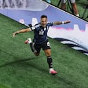 Lautaro Martínez celebrando el gol que llevó a Argentina a la final de la Copa del Mundo 2026.