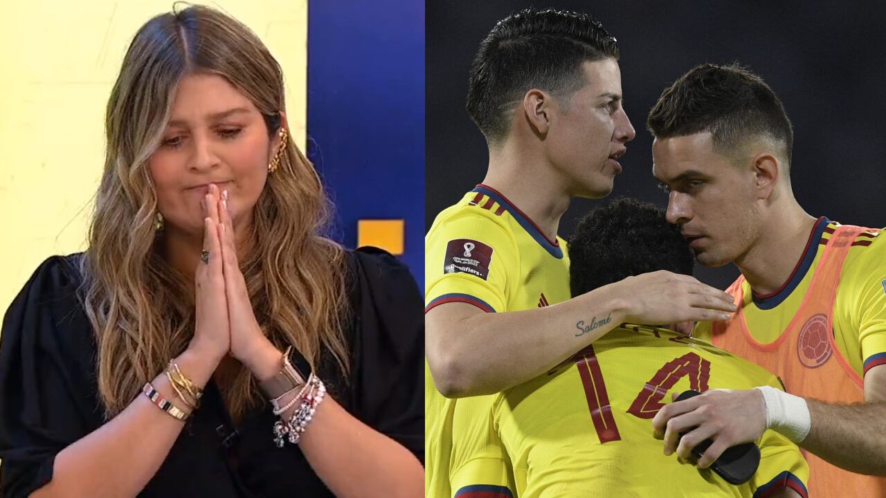 La periodista se mostró bastante molesta con la actitud de los jugadores de la Tricolor.