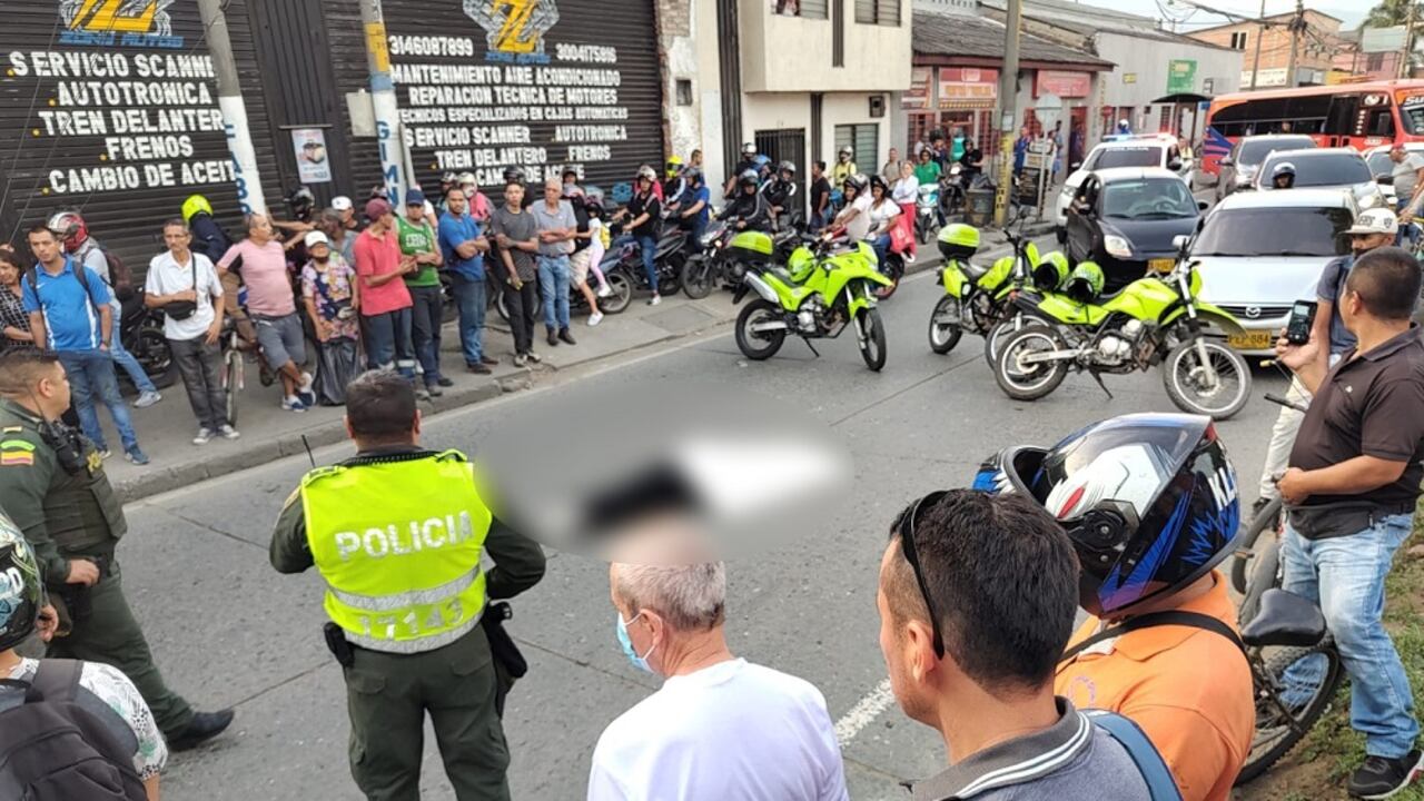 El atentado sicarial se presentó en la calle 34 con carrera 6A.