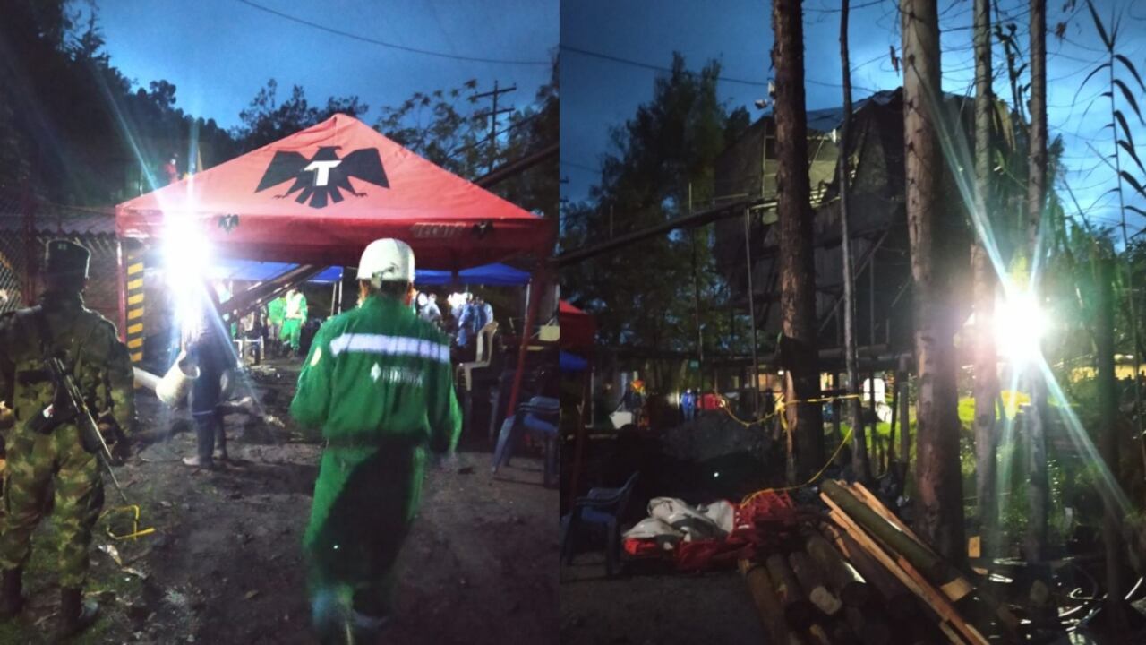 Mina en Socha donde se presentó el accidente.