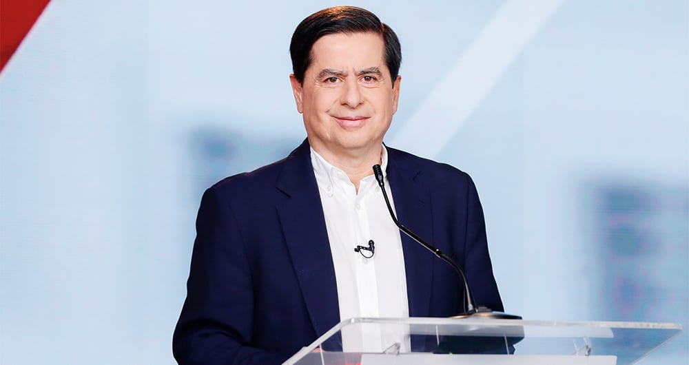   El ministro del Interior, Juan Fernando Cristo, ha podido conformar mayorías en el Congreso.