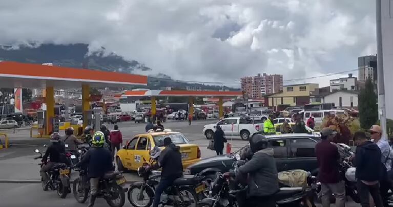 Las gasolineras de Pasto están en riesgo de desabastecimiento total