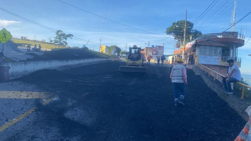 Vía Bucaramanga - Pamplona.