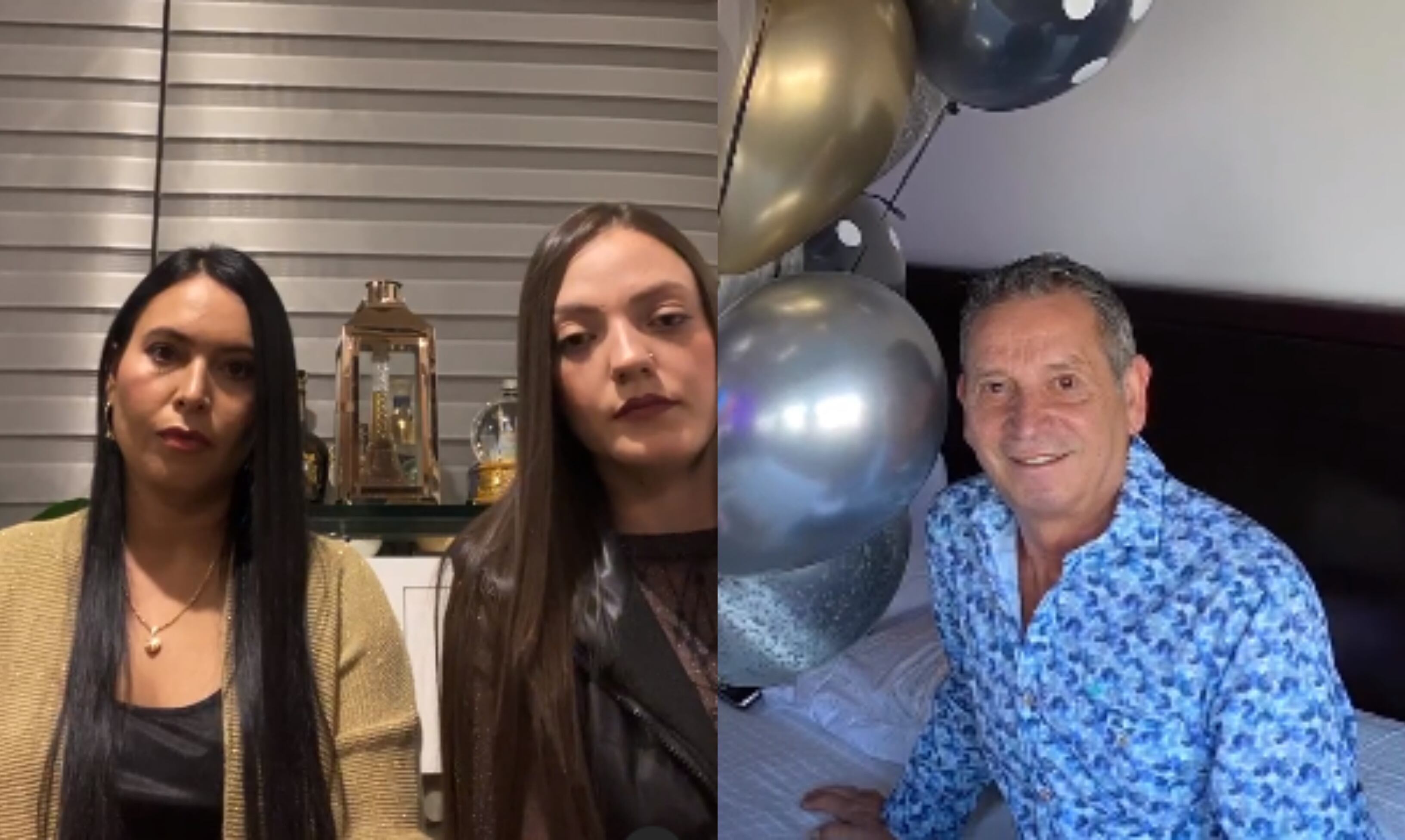 Johana Vargas, Daniela Alzate Gómez y Darío Gómez.