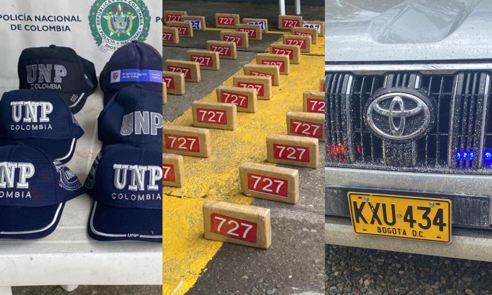 La UNP confirmó que la camioneta pertenecía a un esquema de protección de Ronald Rodríguez Rozo, quien era el subdirector de protección de la entidad.