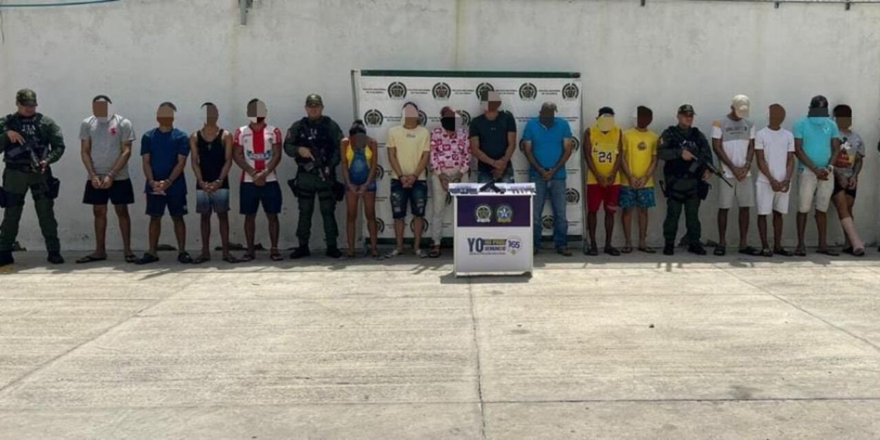 Miembros del Clan del Golfo capturados en Cartagena.