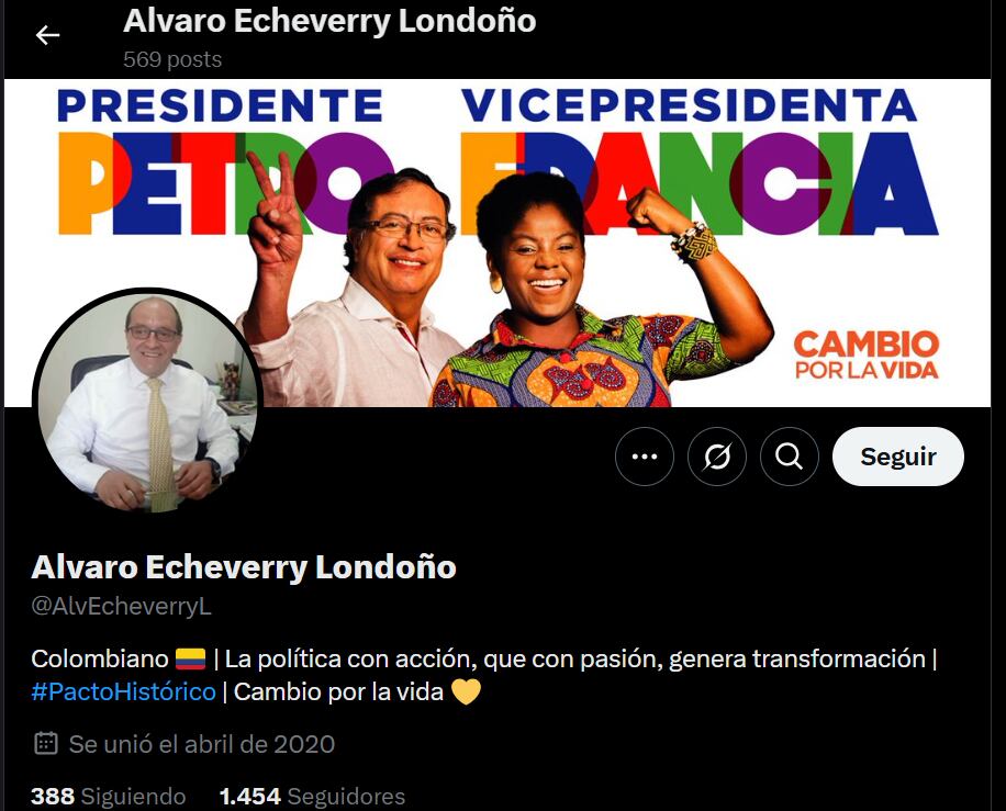 Álvaro Echeverry fue elegido como magistrado del CNE. El nuevo togado de ese tribunal administrativo es cercano al presidente Gustavo Petro.