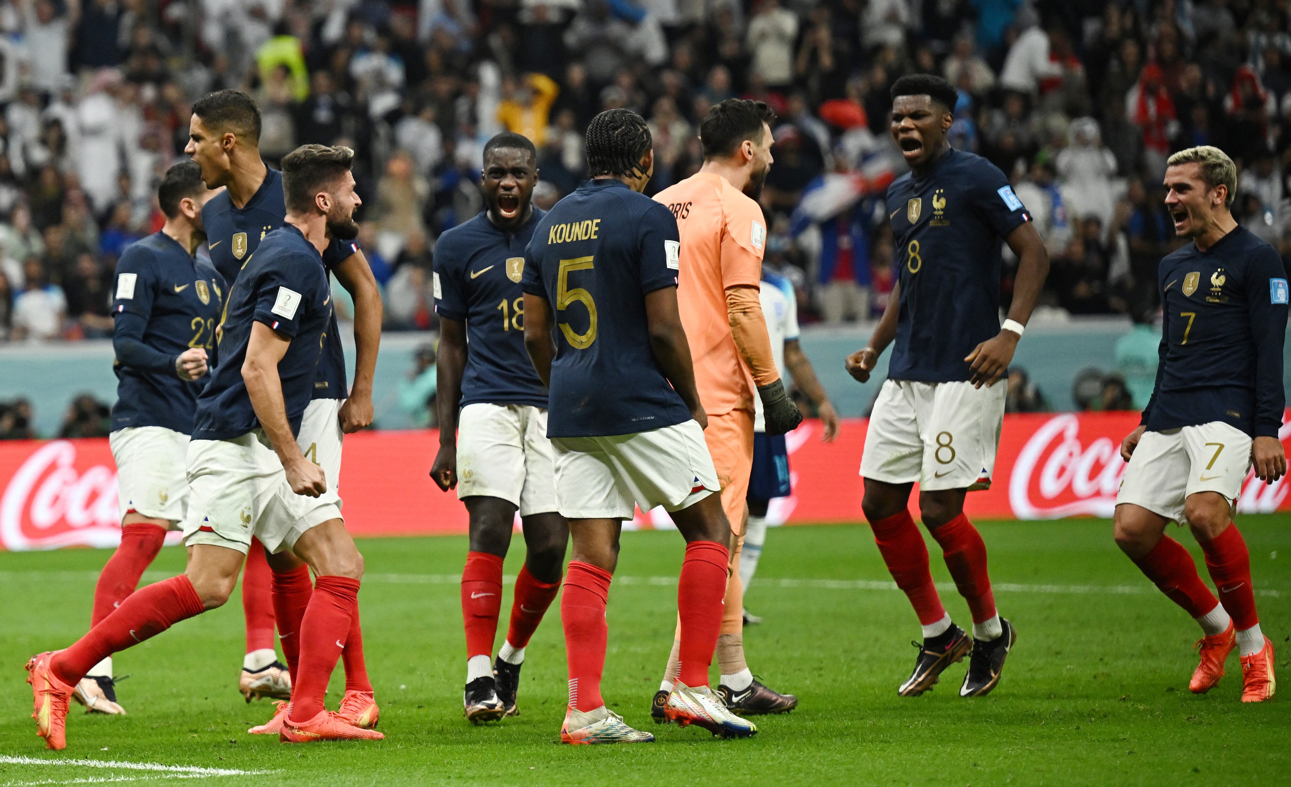 Inglaterra v Francia