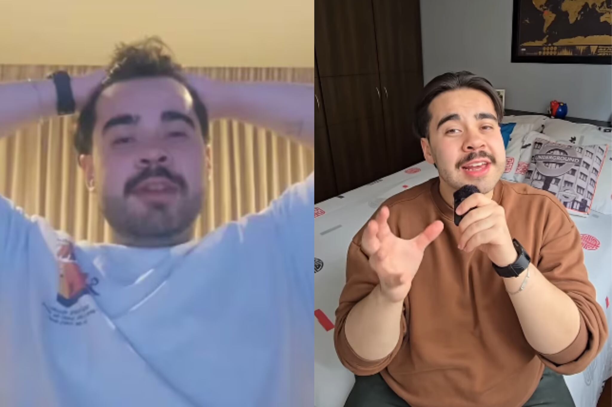 David Polanía habló de lo vivido en Israel, al aterrizar en Bogotá.