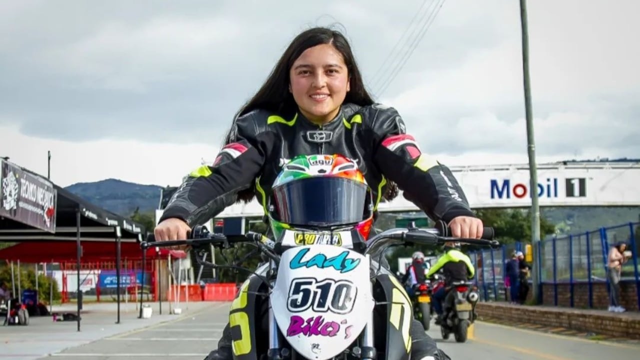 Leidy Díaz fue la deportista que perdió la vida en un accidente este domingo 3 de septiembre, mientras competía en su moto.