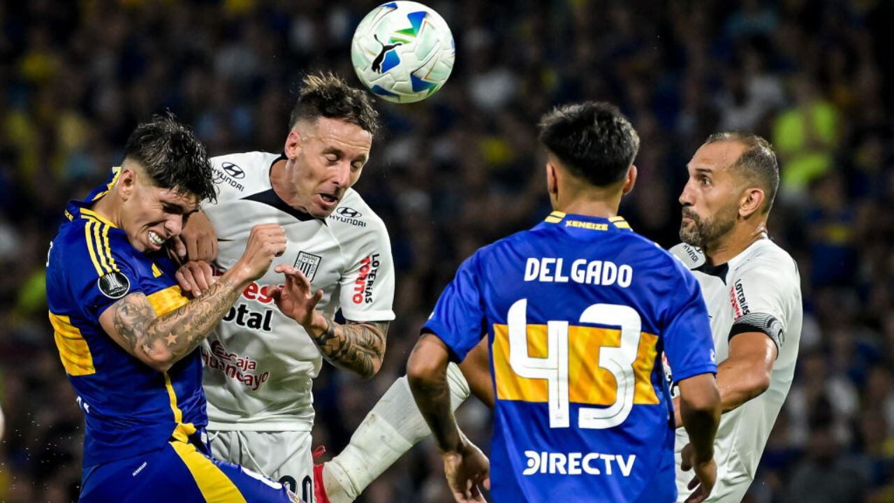 Boca vs. Alianza en La Bombonera.
