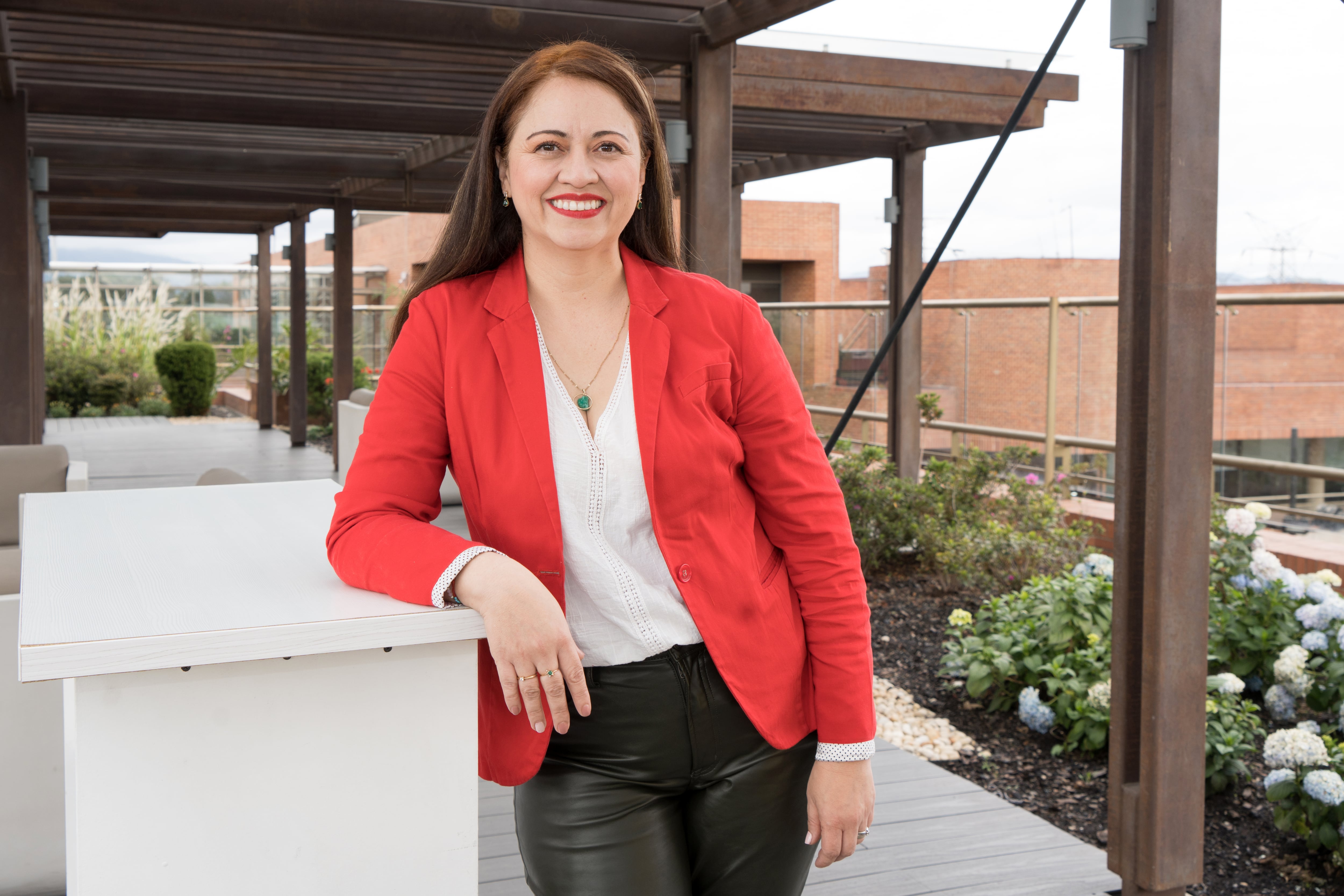 Luisa Salazar, gerente de innovación de Compensar.