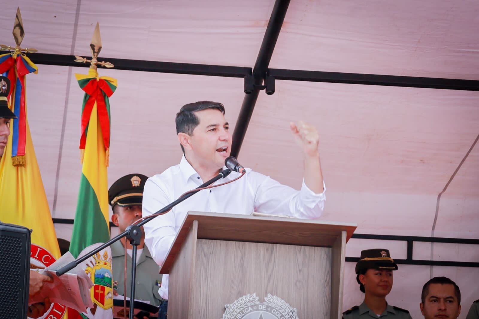 Andrés Hurtado, alcalde de Ibagué. Foto: Twitter @AndresHurtadoL.