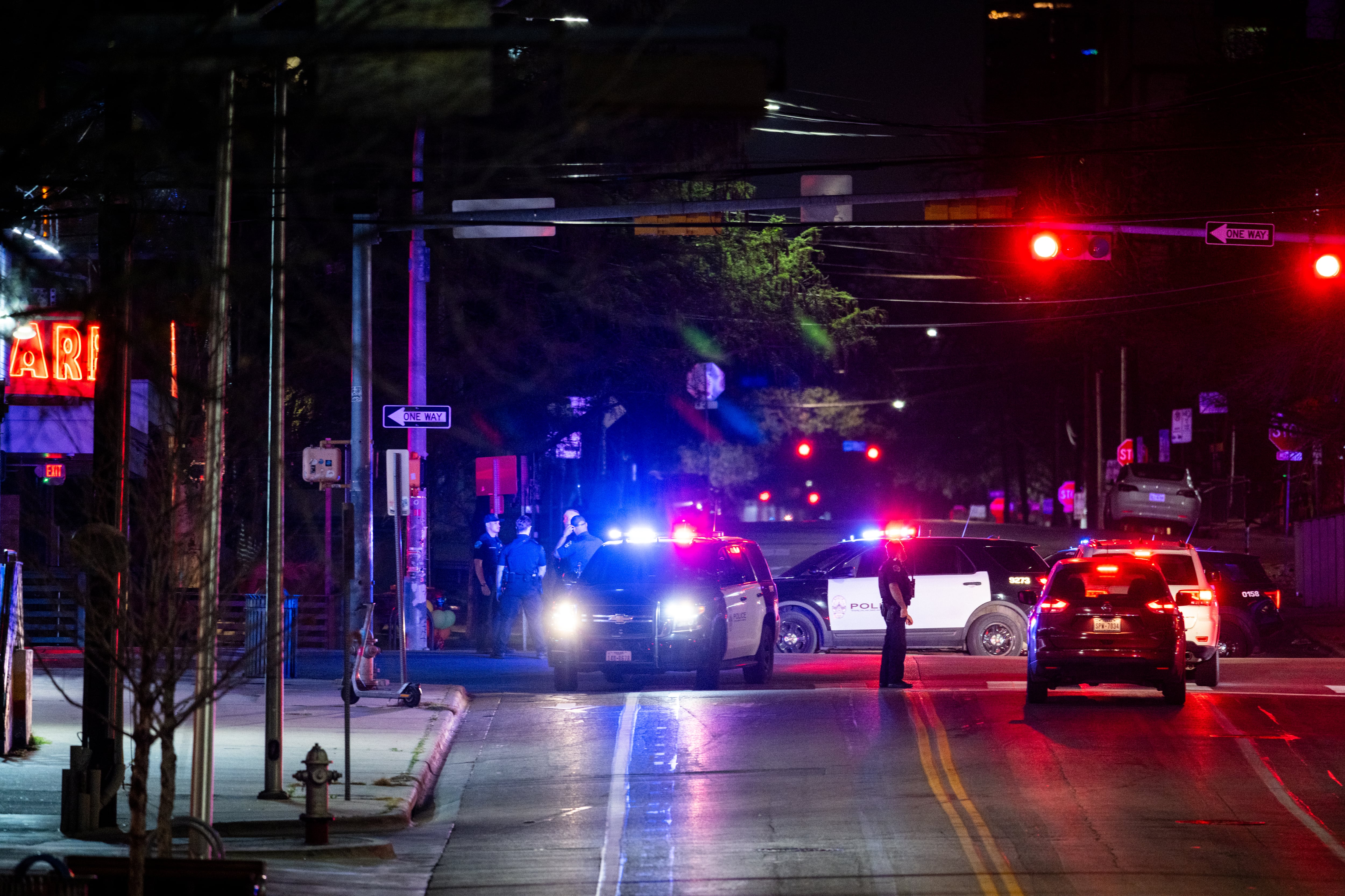 Esta es la escena que quedó después de que la Policía atendió lo ocurrido.