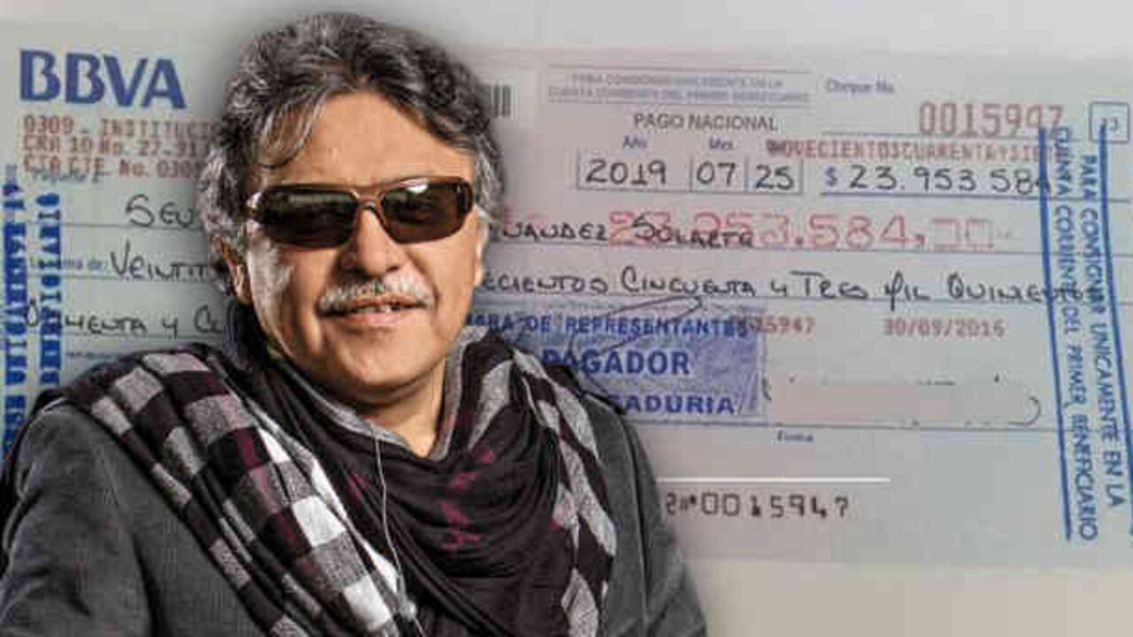 Jesús Santrich recibe pagos del Congreso. Foto: SEMANA / Blu radio