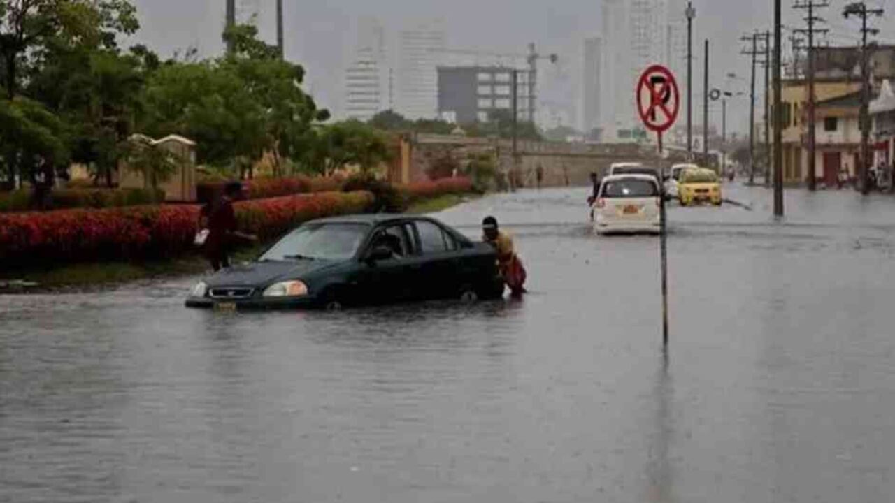 En total se reportan 33 barrios afectados por las lluvias en Cartagena.