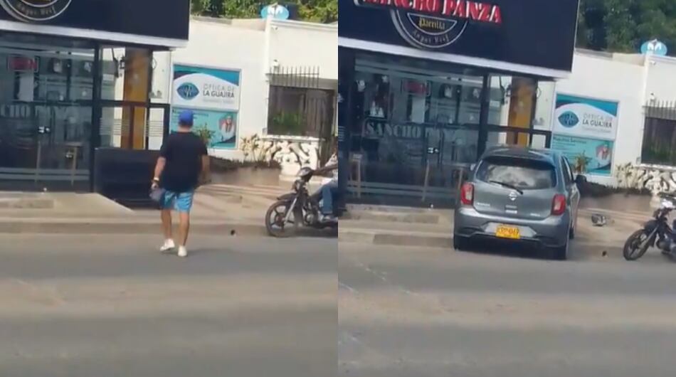 Hombre atropellado por su jefe en Riohacha.