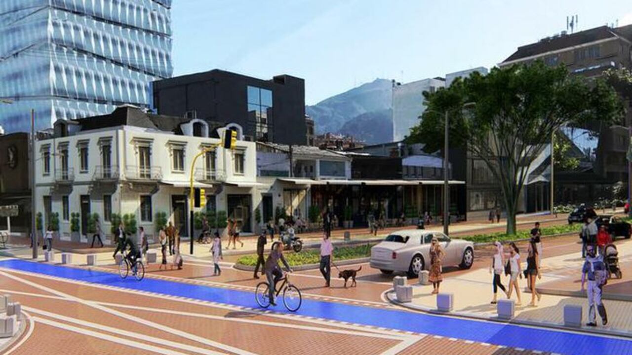 Nueva cara del norte de Bogotá: así avanzan las obras en la zona rosa