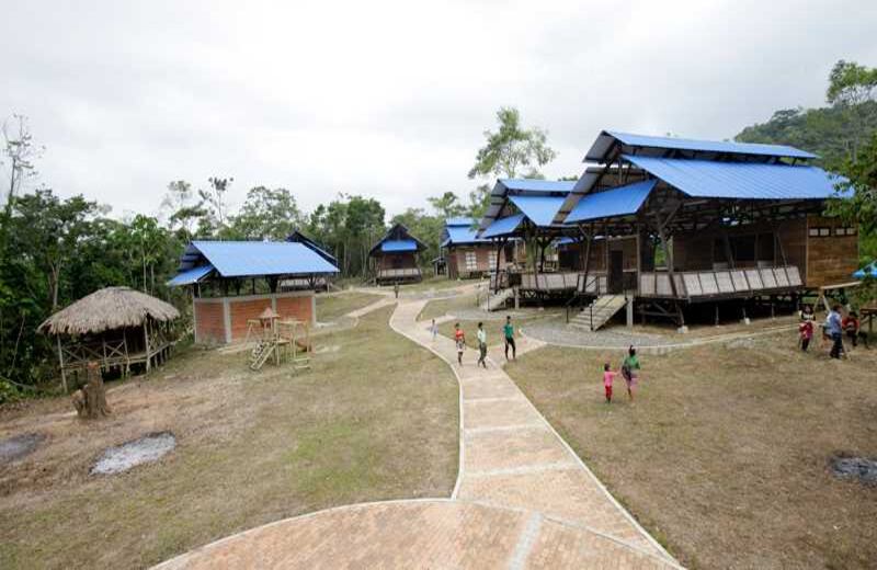 Desde 2015, la comunidad ya cuenta  con un centro de desarrollo infantil, casa de cultura y de gobierno local. Por primera vez  tienen servicios públicos. Foto: Carlos Julio Martínez-Semana