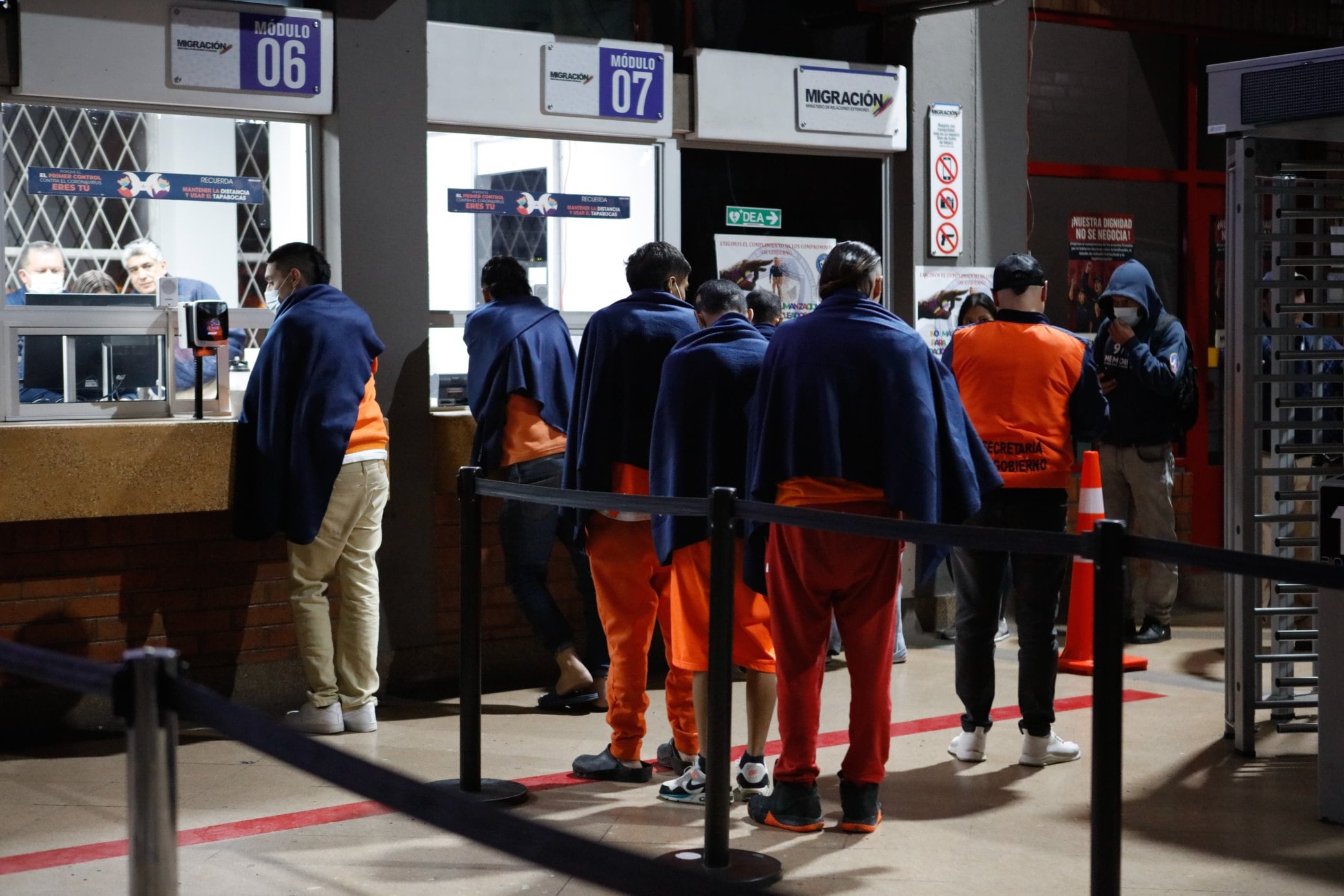 Connacionales deportados de Ecuador