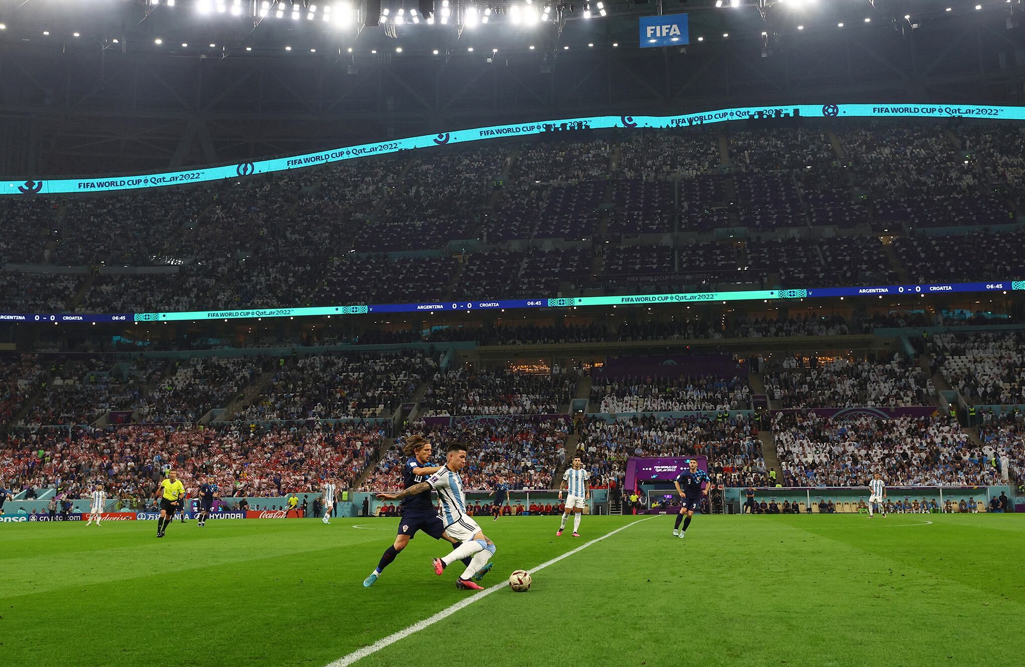 En imágenes : Argentina Croacia en Qatar 2022