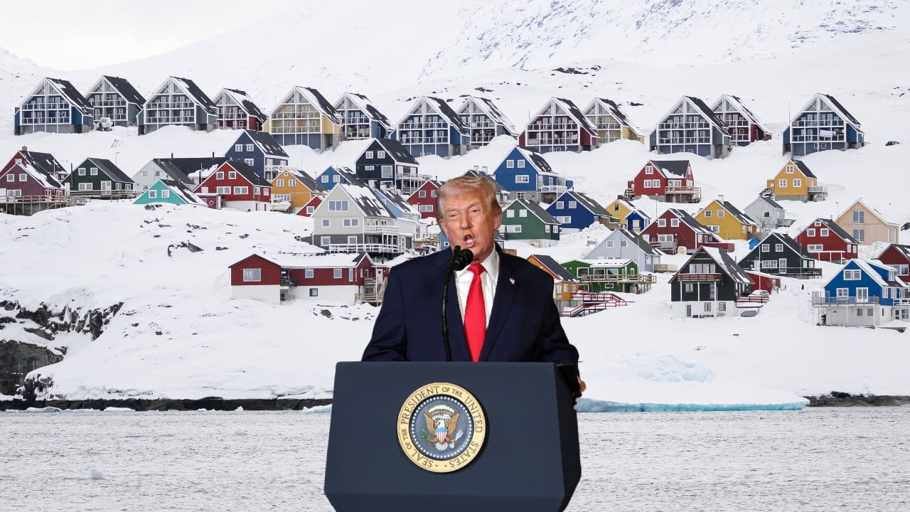 Trump habla sobre groenlandia