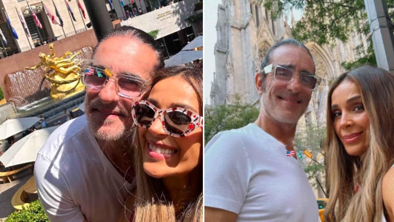 Catherine Siachoque y Miguel Varoni