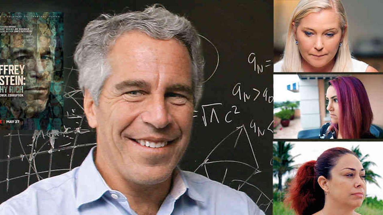 Virginia Giuffre, Shawna Rivera y Haley Robson participan en la película. La última cuenta, arrepentida, que Jeffrey Epstein le pagaba por llevar a otras niñas menores de edad a su mansión.