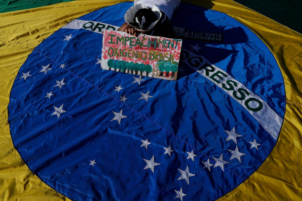 Protestas en Brasil.