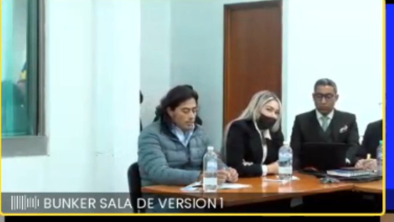 Nicolás Petro durante audiencia de imputación de cargo